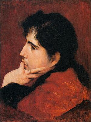 Rodolfo Amoedo Portrait of the artist's sister-in-law